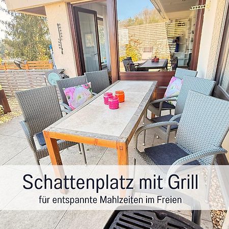 Sonnenterrasse - 3 Schlafzimmer, Whirlpool & Alpenblick - Perfekt Fuer Romantik Oder Familienurlaub Mit Kind , Hund Willkommen By Ferienwohnenamsee - Uberlingen Exterior photo