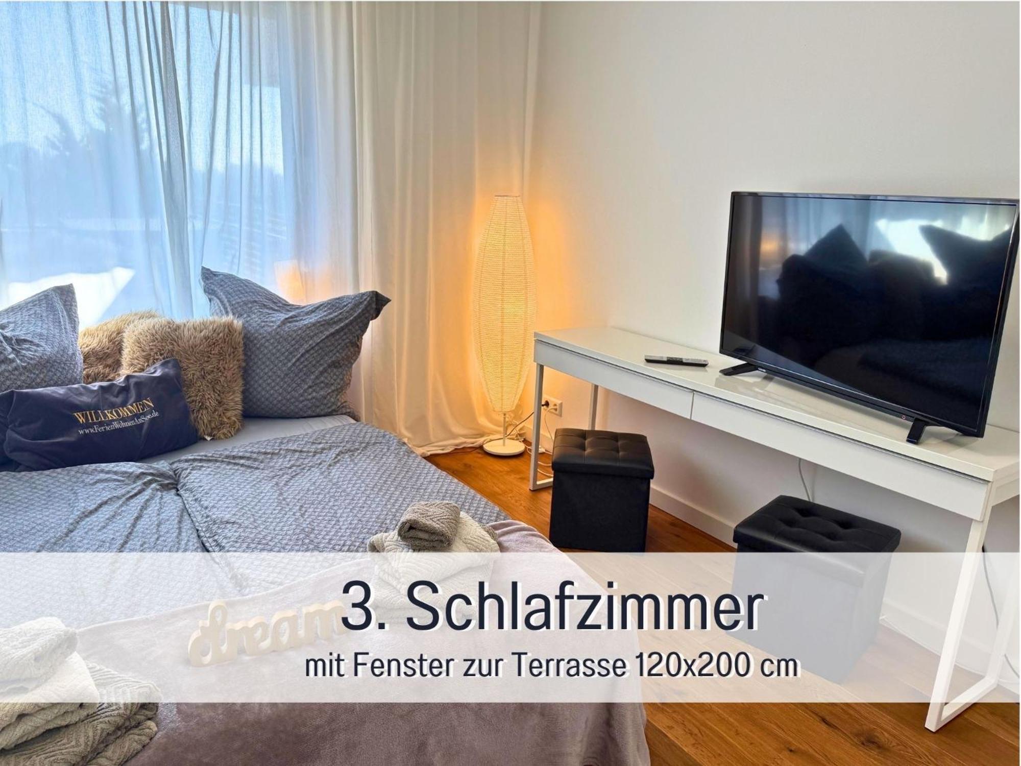 Sonnenterrasse - 3 Schlafzimmer, Whirlpool & Alpenblick - Perfekt Fuer Romantik Oder Familienurlaub Mit Kind , Hund Willkommen By Ferienwohnenamsee - Uberlingen Exterior photo