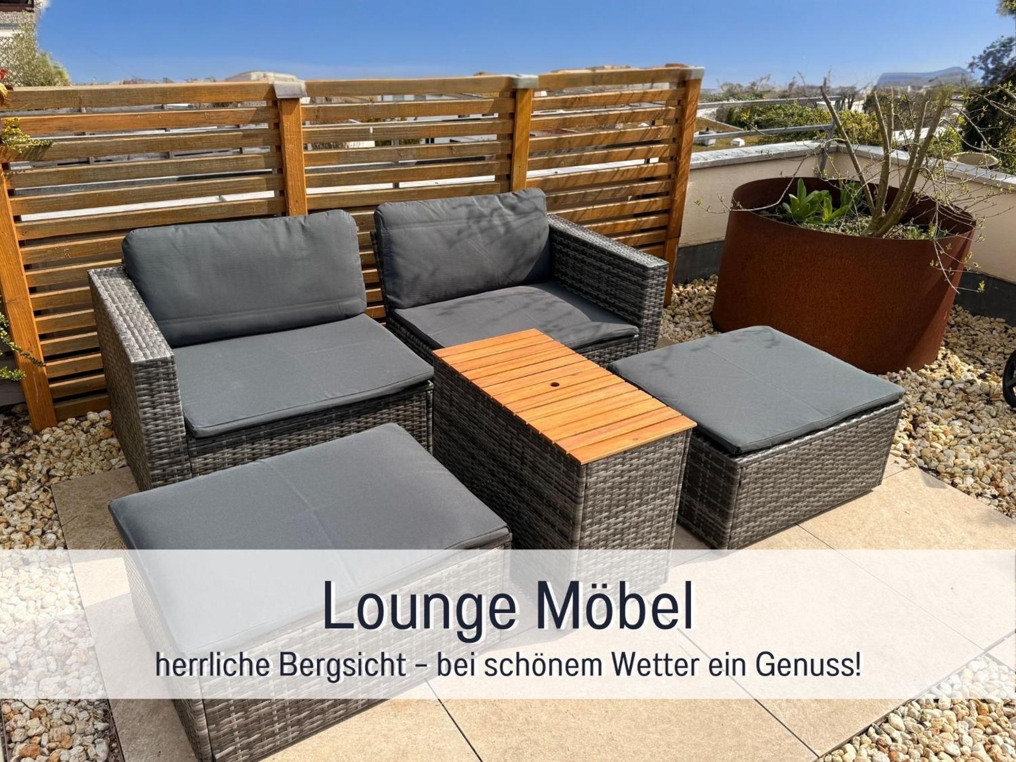 Sonnenterrasse - 3 Schlafzimmer, Whirlpool & Alpenblick - Perfekt Fuer Romantik Oder Familienurlaub Mit Kind , Hund Willkommen By Ferienwohnenamsee - Uberlingen Exterior photo