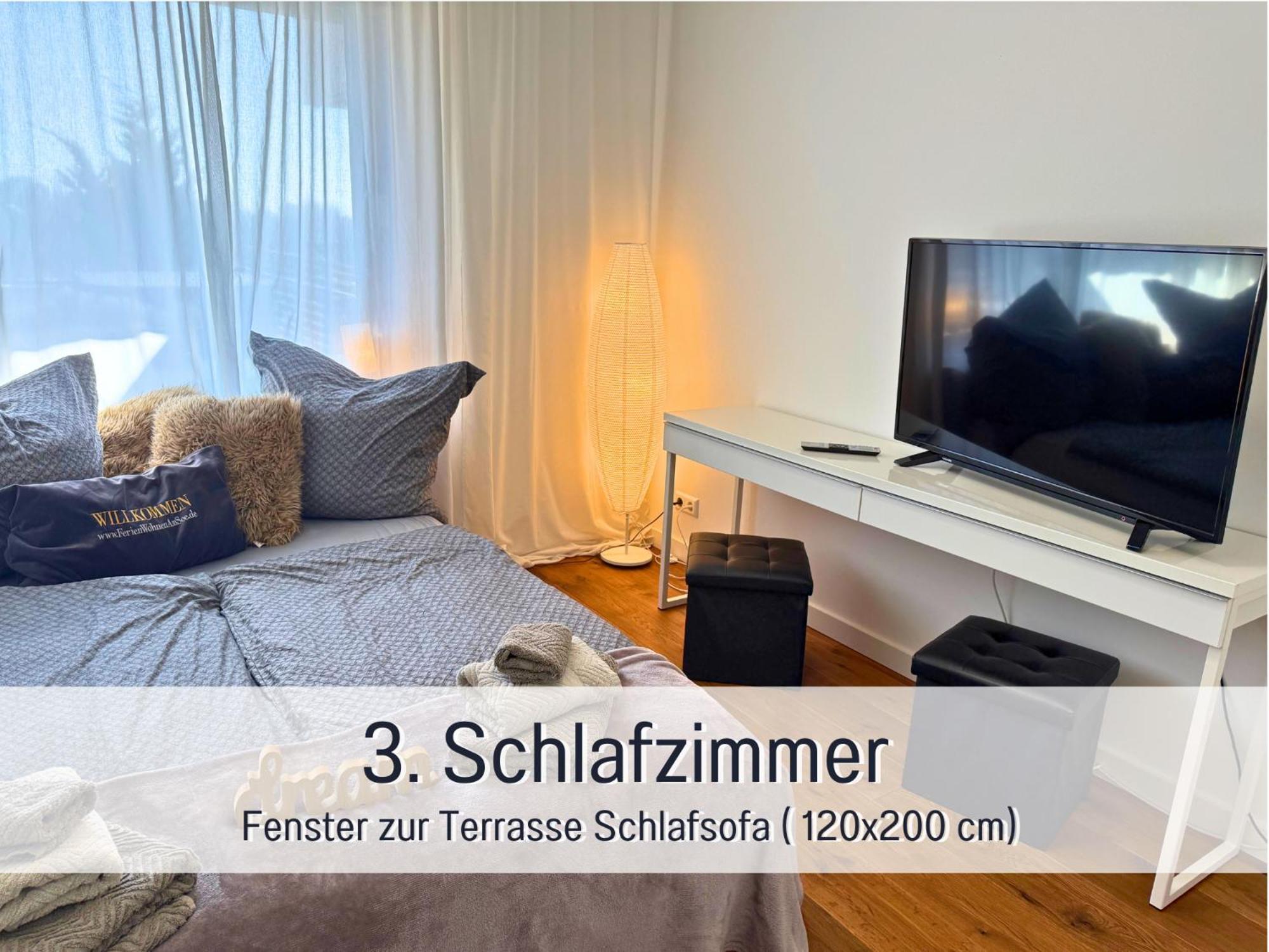 Sonnenterrasse - 3 Schlafzimmer, Whirlpool & Alpenblick - Perfekt Fuer Romantik Oder Familienurlaub Mit Kind , Hund Willkommen By Ferienwohnenamsee - Uberlingen Exterior photo