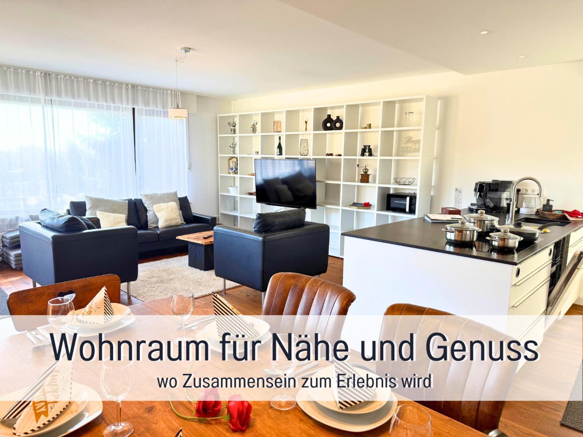 Sonnenterrasse - 3 Schlafzimmer, Whirlpool & Alpenblick - Perfekt Fuer Romantik Oder Familienurlaub Mit Kind , Hund Willkommen By Ferienwohnenamsee - Uberlingen Exterior photo