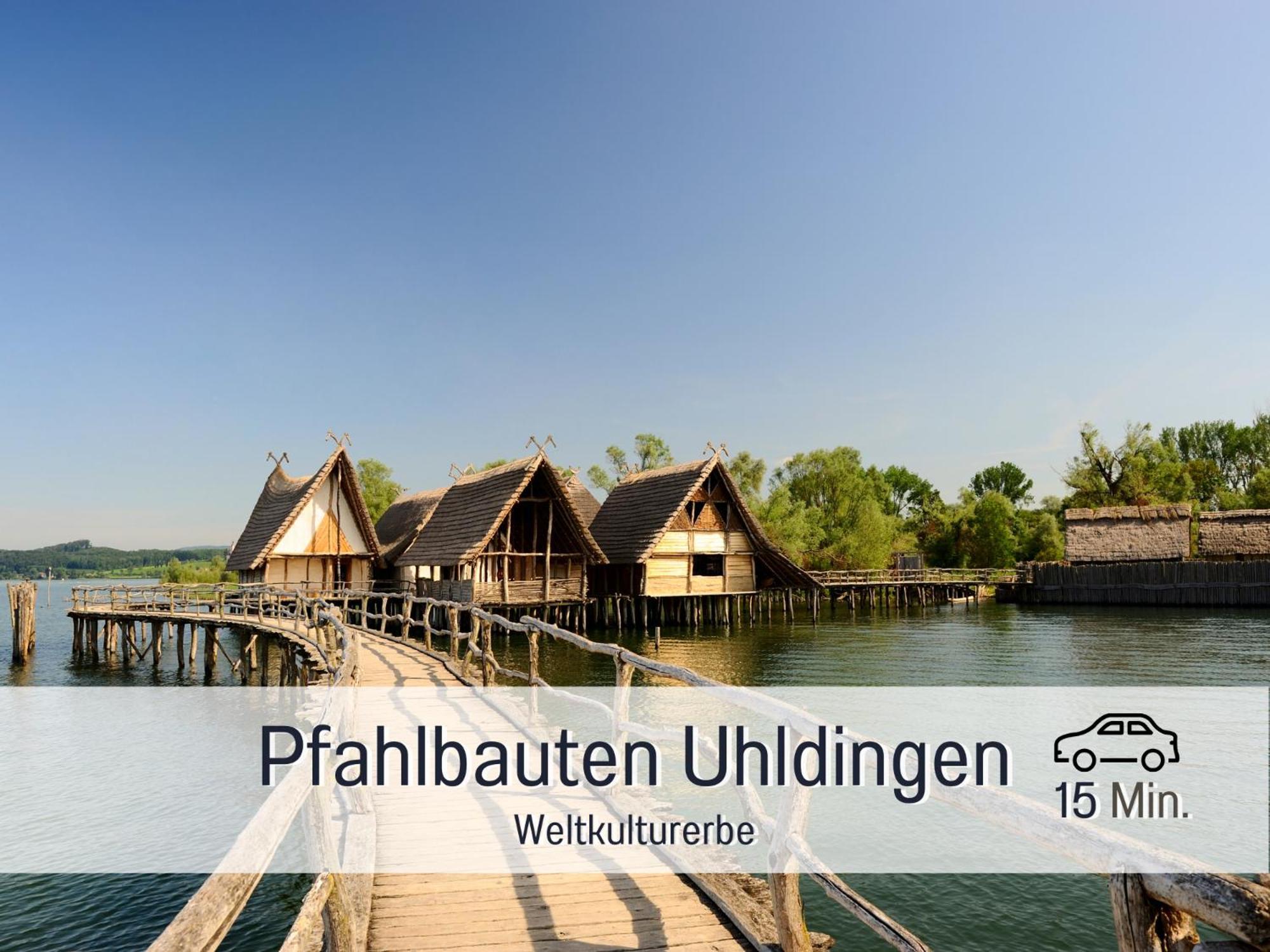 Sonnenterrasse - 3 Schlafzimmer, Whirlpool & Alpenblick - Perfekt Fuer Romantik Oder Familienurlaub Mit Kind , Hund Willkommen By Ferienwohnenamsee - Uberlingen Exterior photo