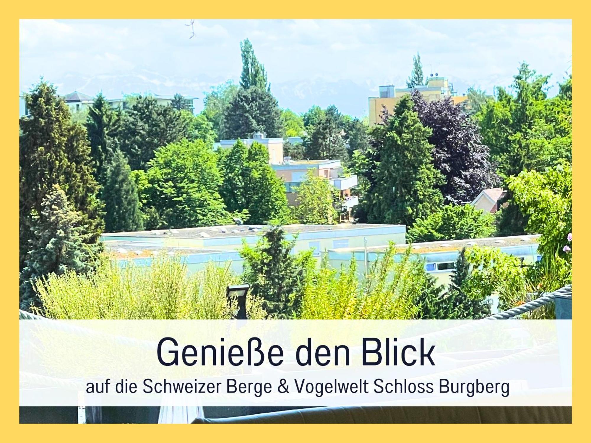 Sonnenterrasse - 3 Schlafzimmer, Whirlpool & Alpenblick - Perfekt Fuer Romantik Oder Familienurlaub Mit Kind , Hund Willkommen By Ferienwohnenamsee - Uberlingen Exterior photo